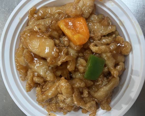 Deep Fried Orange Chicken 橙汁鸡
